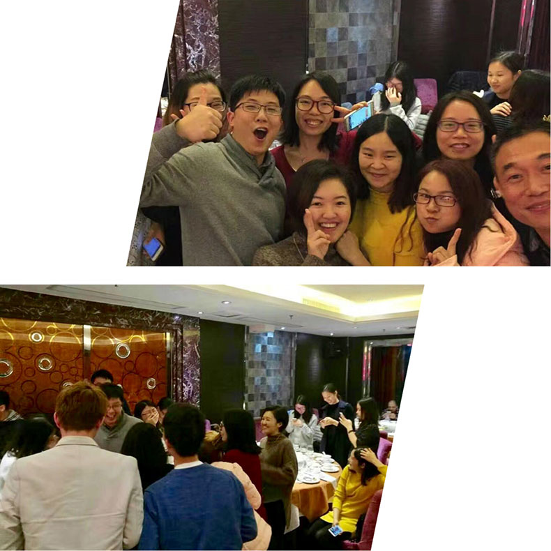 柏爾斯年會(huì)同事合影留戀